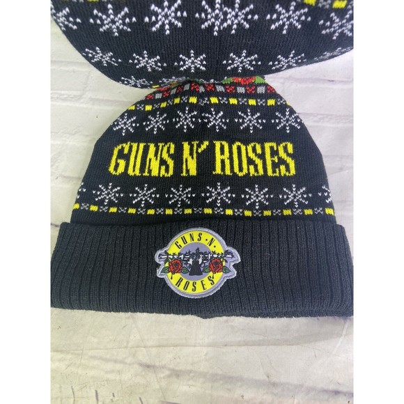 Guns N Roses Rock Band Music Mommy and Me Matching Beanie Hat Cap Set Adult Kids main image 5